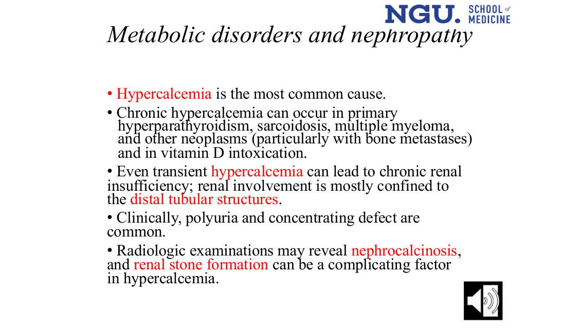 Metabolic disorders and nephropathy (slide 40)